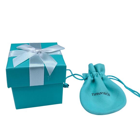 Tiffany & Co Round Tag Sliver Charm Bracelet 6.5 - Picture 5 of 11